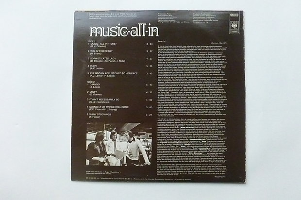 Pim Jacobs / Rogier van Otterloo - Music All-In (LP)