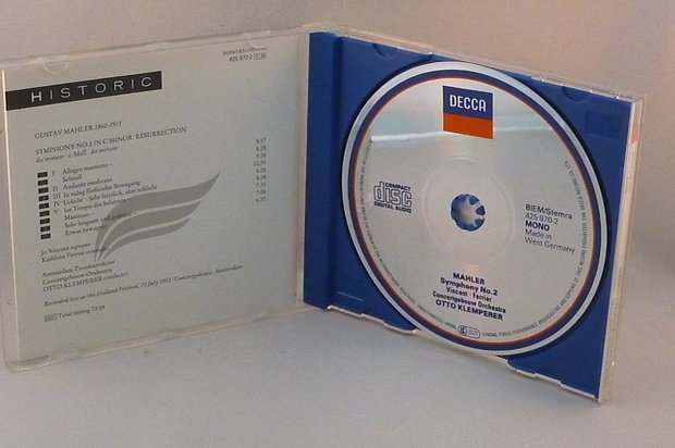 Mahler - Symphony no. 2 / Otto Klemperer