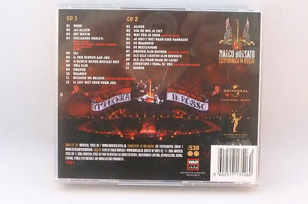 Marco Borsato - Symphonica in Rosso (2 CD)