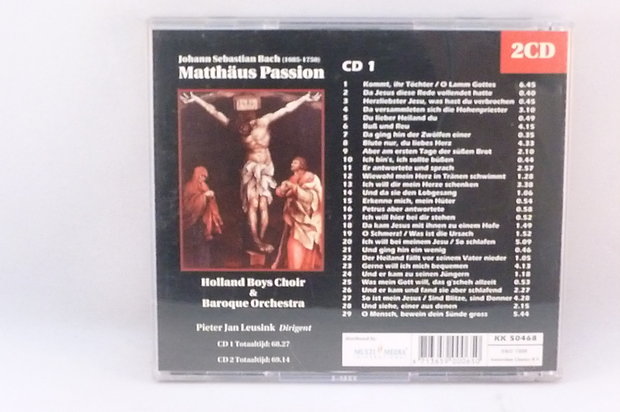 Matthäus Passion - J.S. Bach (highlights 2 CD) Pieter jan Leusink