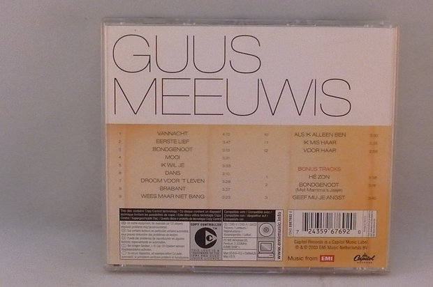 Guus Meeuwis (bonus tracks)