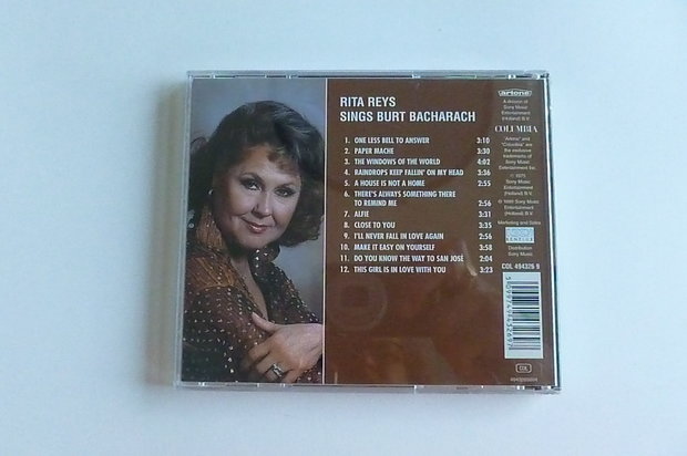 Rita Reys sings Burt Bacharach (artone)