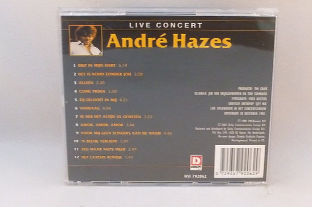 Andre Hazes - Live Concert