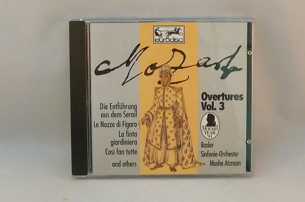 Mozart - Overtures vol.3 / Atzmon