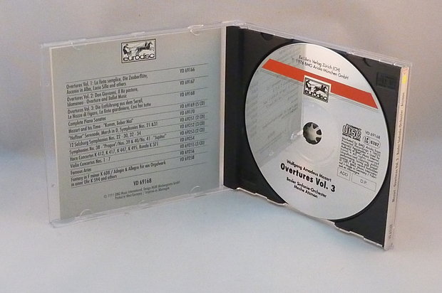 Mozart - Overtures vol.3 / Atzmon