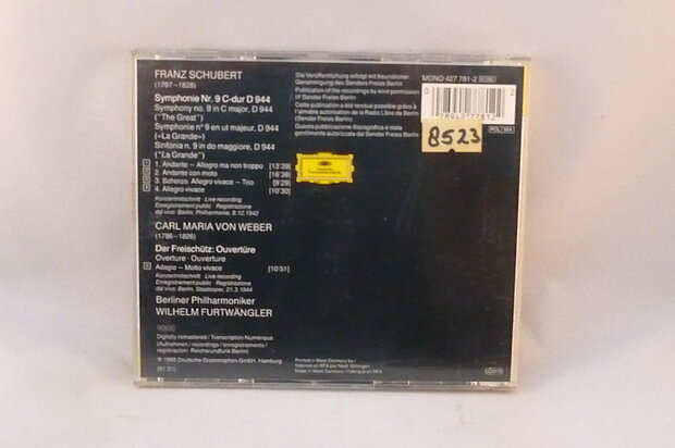Schubert - Symphonie 9 / Wilhelm Furtwangler