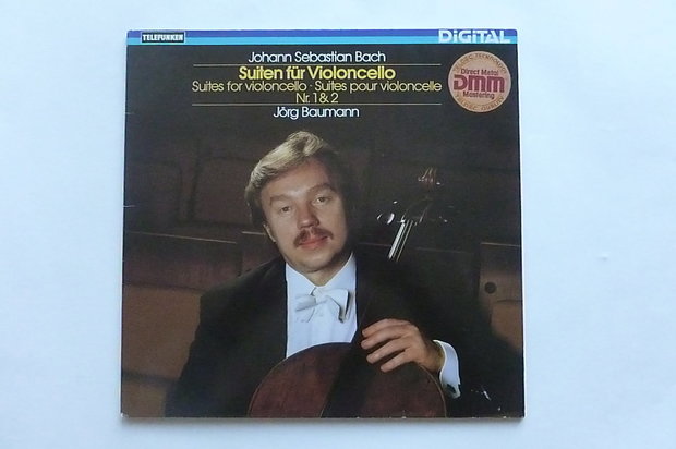 Bach - Suiten fur Violoncello / Jörg Baumann (LP)