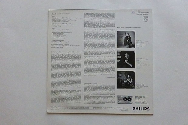 Saint-Saëns - Christine Walevska / Eliahu Inbal (LP)