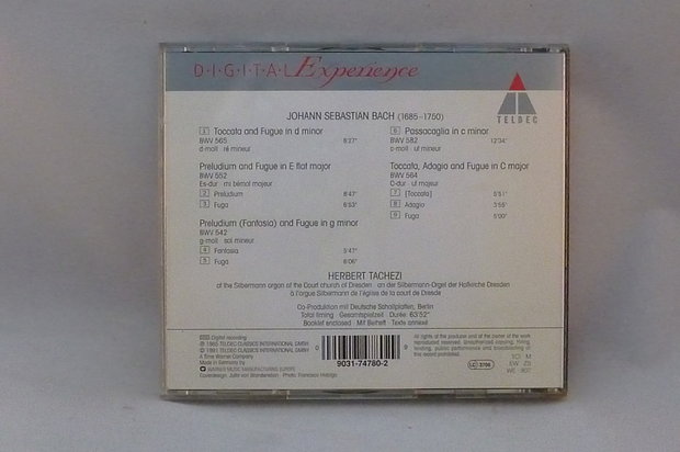 Bach - Toccata & Fugue / Herbert Tachezi