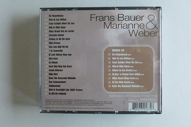 Frans Bauer & Marianne Weber - Hun Grootste Duetten (2 CD)