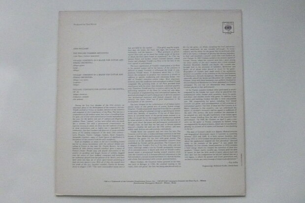 John Williams, English Chamber Orchestra - Giuliani (LP)