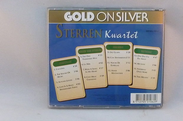 Sterren Kwartet - Mantovani, Rogier van Otterloo, Malando, Botticelli Gold on Silver