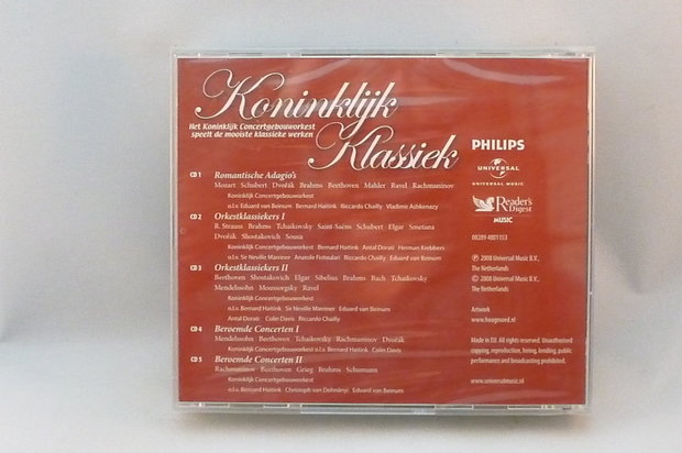 Koninklijk Klassiek - Het Koninklijk Concertgeb. Orkest  (5 CD) nieuw
