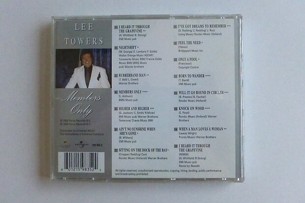 Lee Towers - Members only