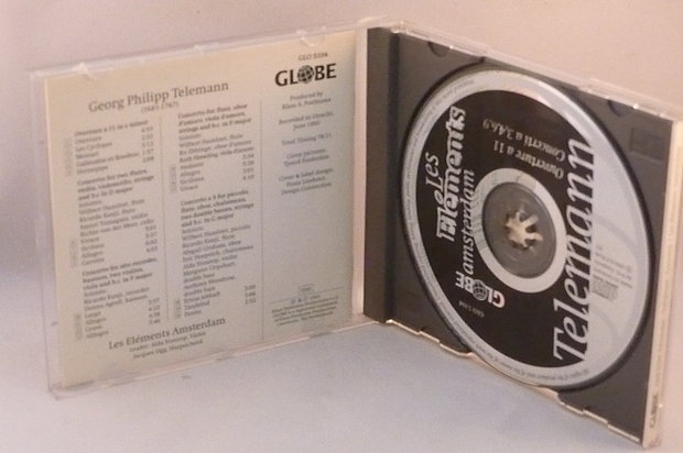 Telemann - Ouverture, concerti / Les Elements Amsterdam