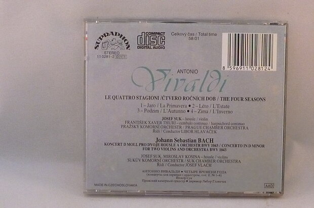 Vivaldi - The Four Seasons / Josef Suk