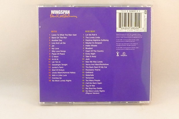 Paul McCartney - Wingspan / Hits and History (2 CD)