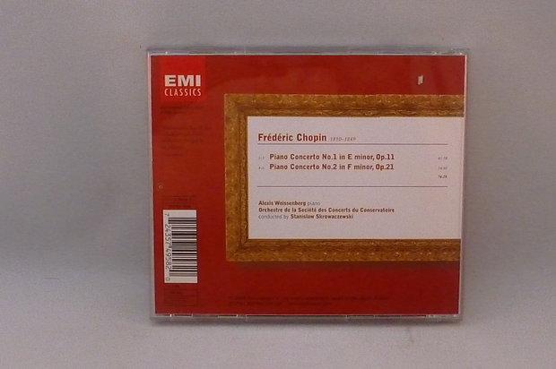 Chopin - Piano Concertos 1 & 2 / Alexis Weissenberg