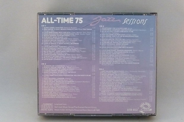 75 All Time Jazz Sessions (4 CD)