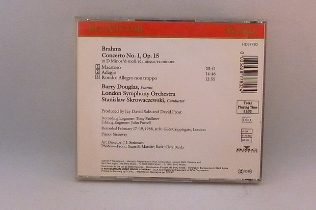 Brahms - Pianoconcert 1 / Stanislaw Skrowaczewski