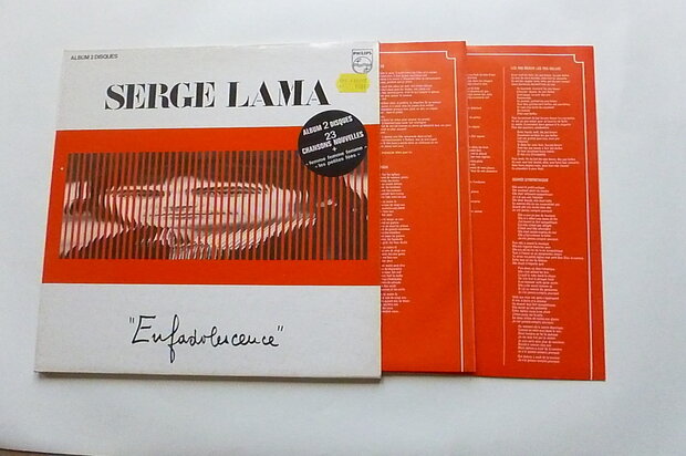 Serge Lama - Eufadolescence (2 LP)