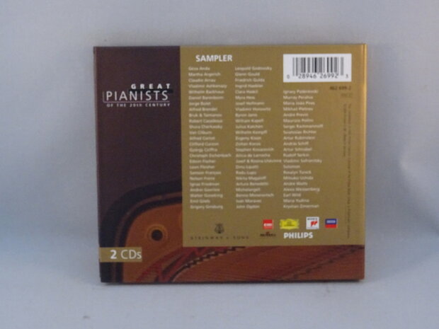 Great Pianists of the 20 th Century( 2 CD)