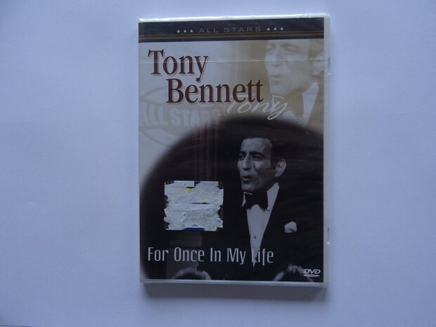 Tonny Bennett - For once in my life (DVD)Nieuw