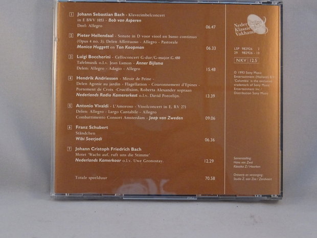 Klassiek uitgevoerd door Nederlandse kunstenaars