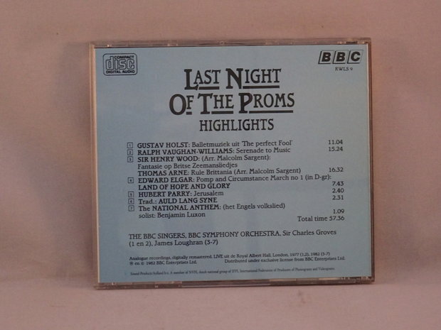 Last Night of the Proms - Highlights