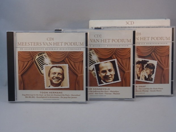 Meesters van het Podium (3 CD)