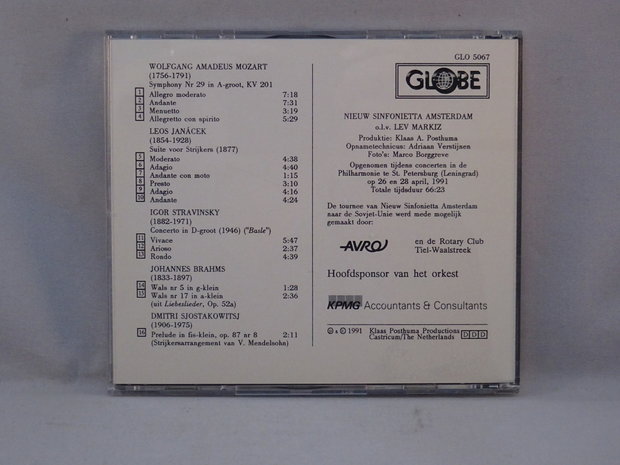 Nieuw Sinfonietta Amsterdam olv Lev Markiz