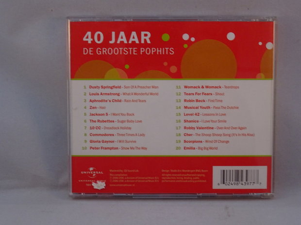 40 jaar De grootste pophits