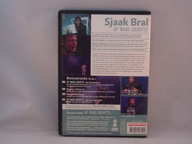 Sjaak Bral - op ware grootte (CD + DVD)