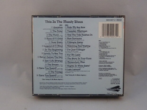 The Moody Blues - This is the Moody Blues (2 CD)