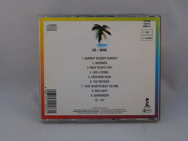 U2 - War
