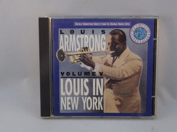 Louis Armstrong - Vol.V Louis in New York