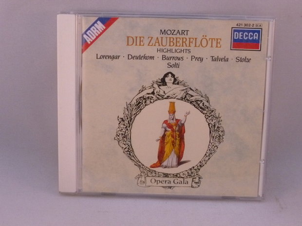 Mozart - Die Zauberflote / Deutekom, Solti