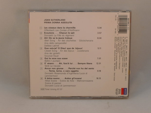 Joan Sutherland - Prima donna assoluta