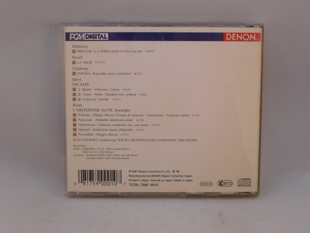 French Orchestral Favorites - La Valse / Jean Fournet