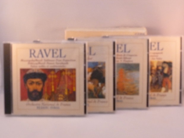 Ravel - Complete Orchestral Works / E. Inbal (4 CD)