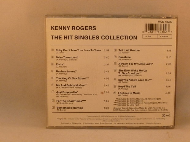 Kenny Rogers - The Hit singles Collection