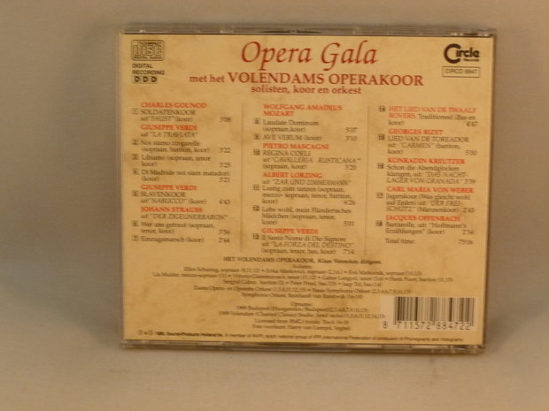 Opera Gala met het Volendams Operakoor