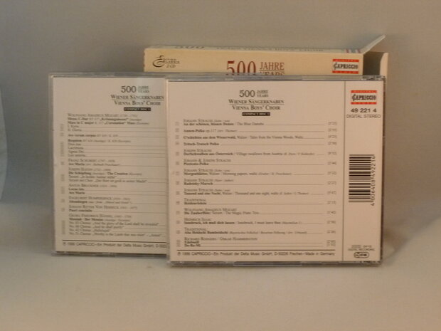 Wiener Sängerknaben - 500 Jahre (2 CD)