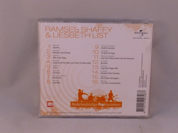 Ramses Shaffy & Liesbeth List (Nederlandstalige Popklassiekers)