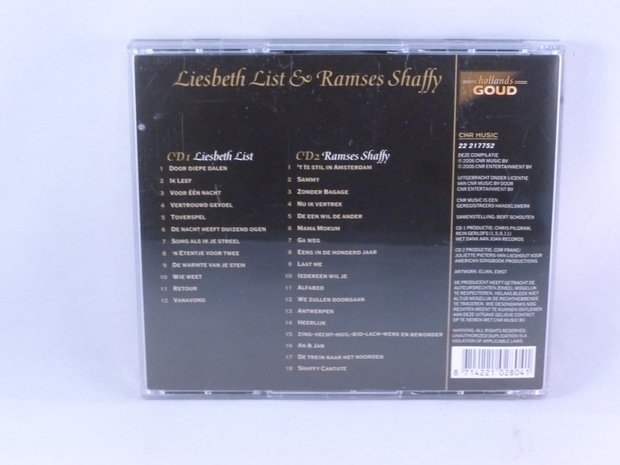 Liesbeth List & Ramses Shaffy - Hollands Goud (2 CD)