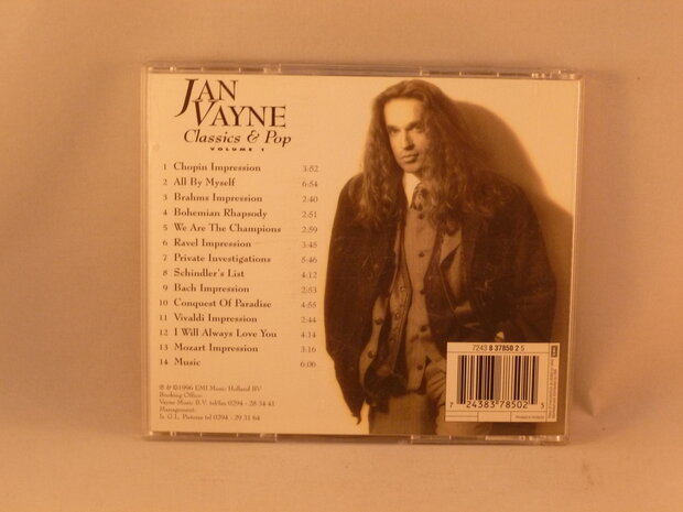 Jan Vayne - Classics & Pop Volume 1(EMI)