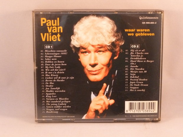 Paul van Vliet - Waar waren we gebleven (2 CD)