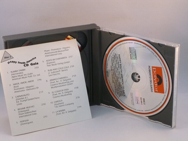 Roberto Delgado - Happy South America (2 CD)