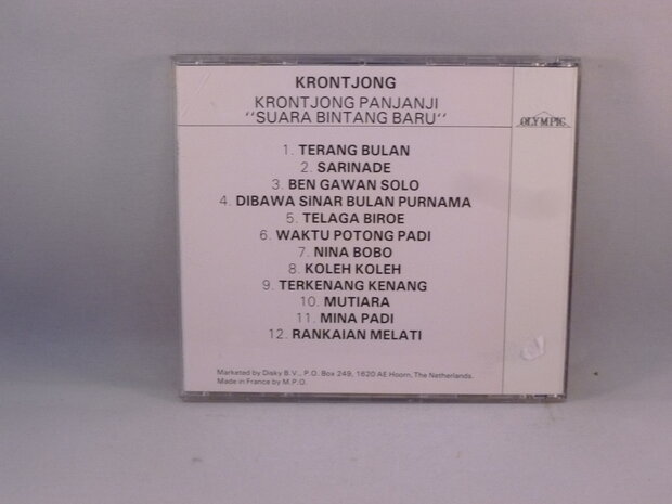 Krontjong - Panjanji "Suara Bintang Baru"