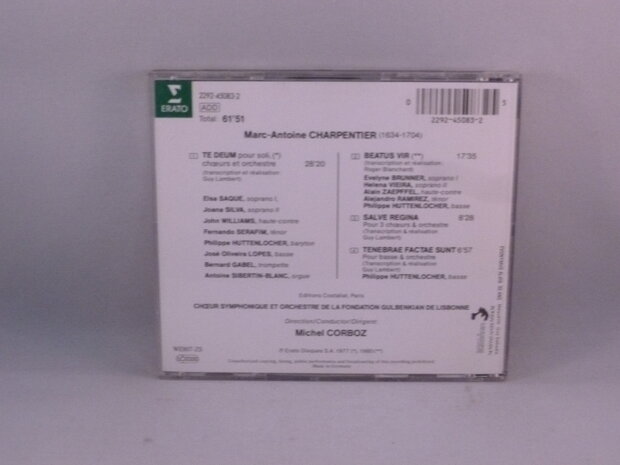 Charpentier - Te Deum / Michel Corboz
